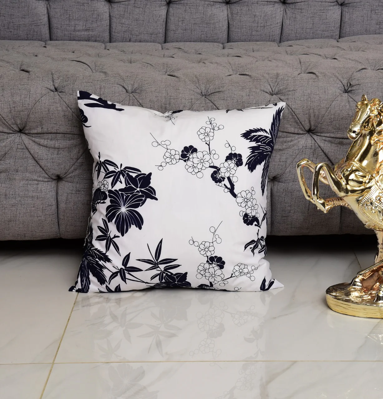 6 PCs Digital Printed Cotton Cushions- Heritage - Image 3