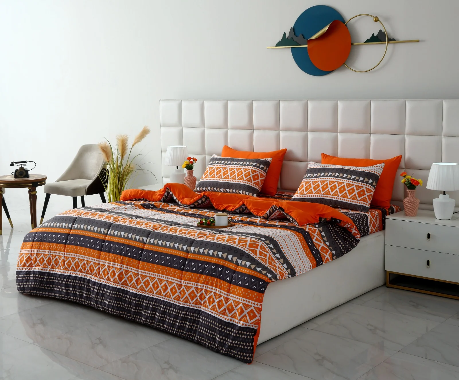 6 PCs Summer Comforter Set- Mexican Style - Image 3