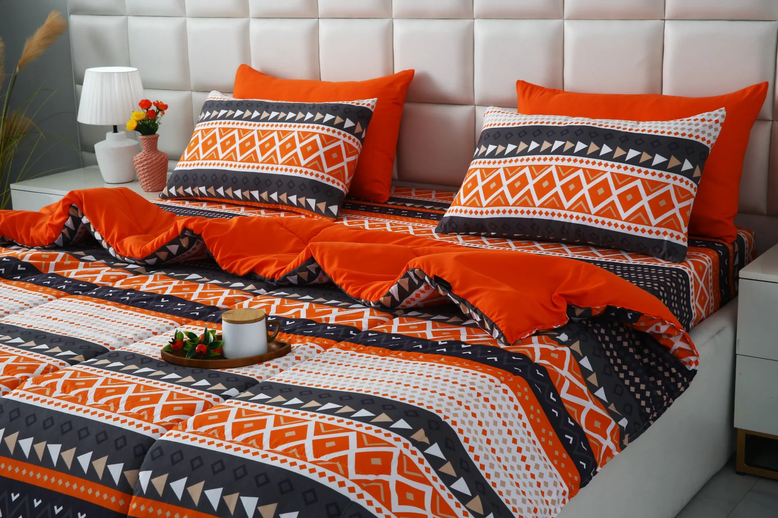 6 PCs Summer Comforter Set- Mexican Style - Image 4