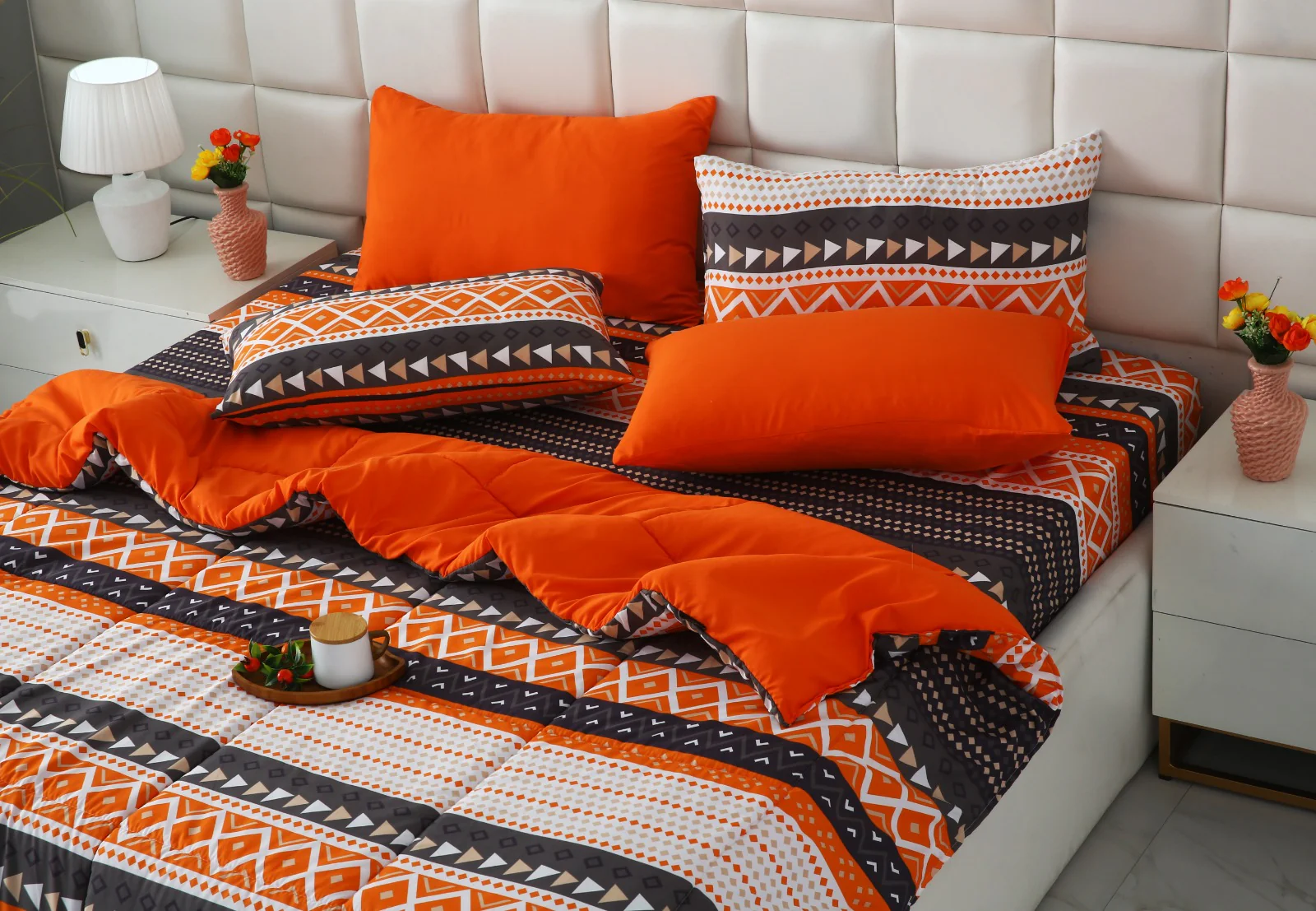6 PCs Summer Comforter Set- Mexican Style - Image 6