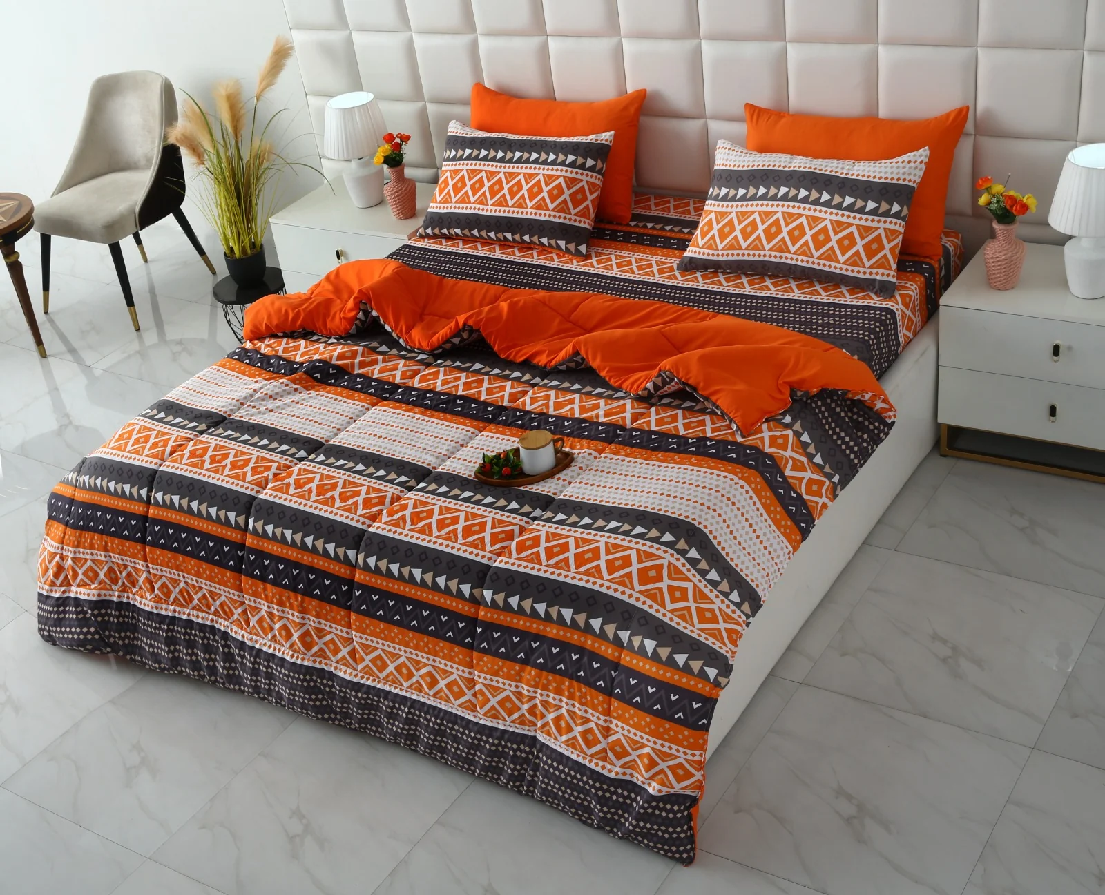 6 PCs Summer Comforter Set- Mexican Style - Image 7
