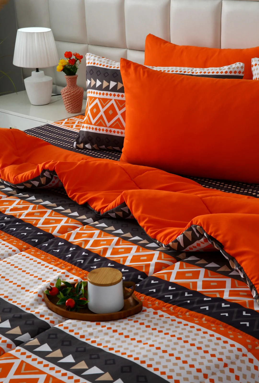 6 PCs Summer Comforter Set- Mexican Style - Image 8