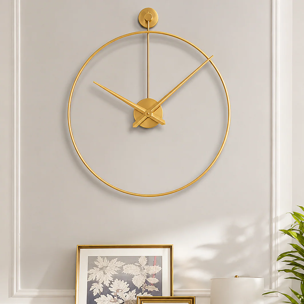 60Cm Modern Design Metallic Wall Clock(SA2311-188)