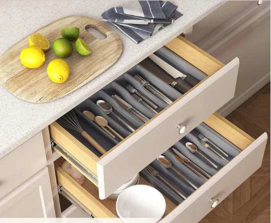 8 Compartments Extended Cutlery Utensil Adjustable Tray (SA2510-071) - Image 8