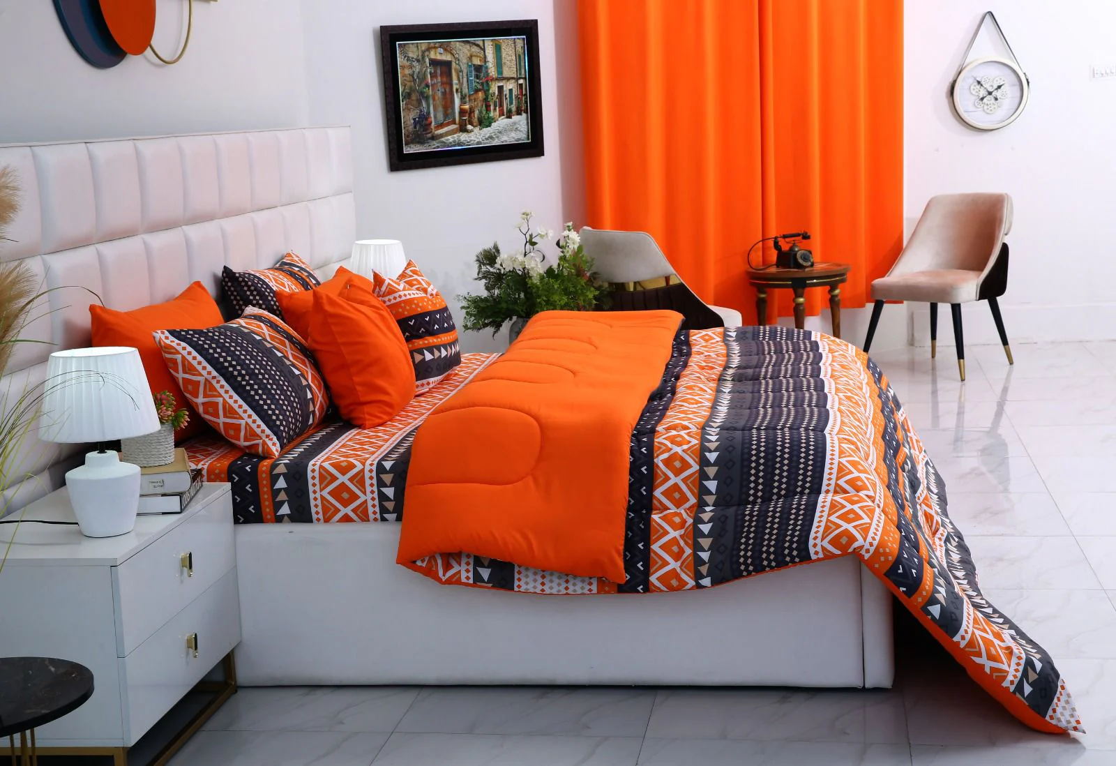 8 PCs Winter Razai Set-Mexican Style - Image 11