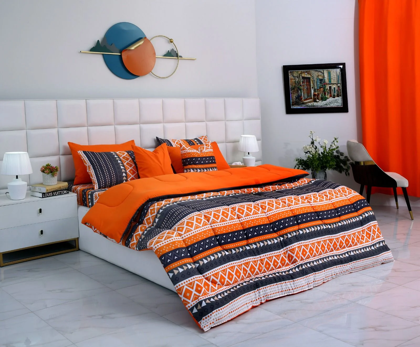 8 PCs Winter Razai Set-Mexican Style - Image 2