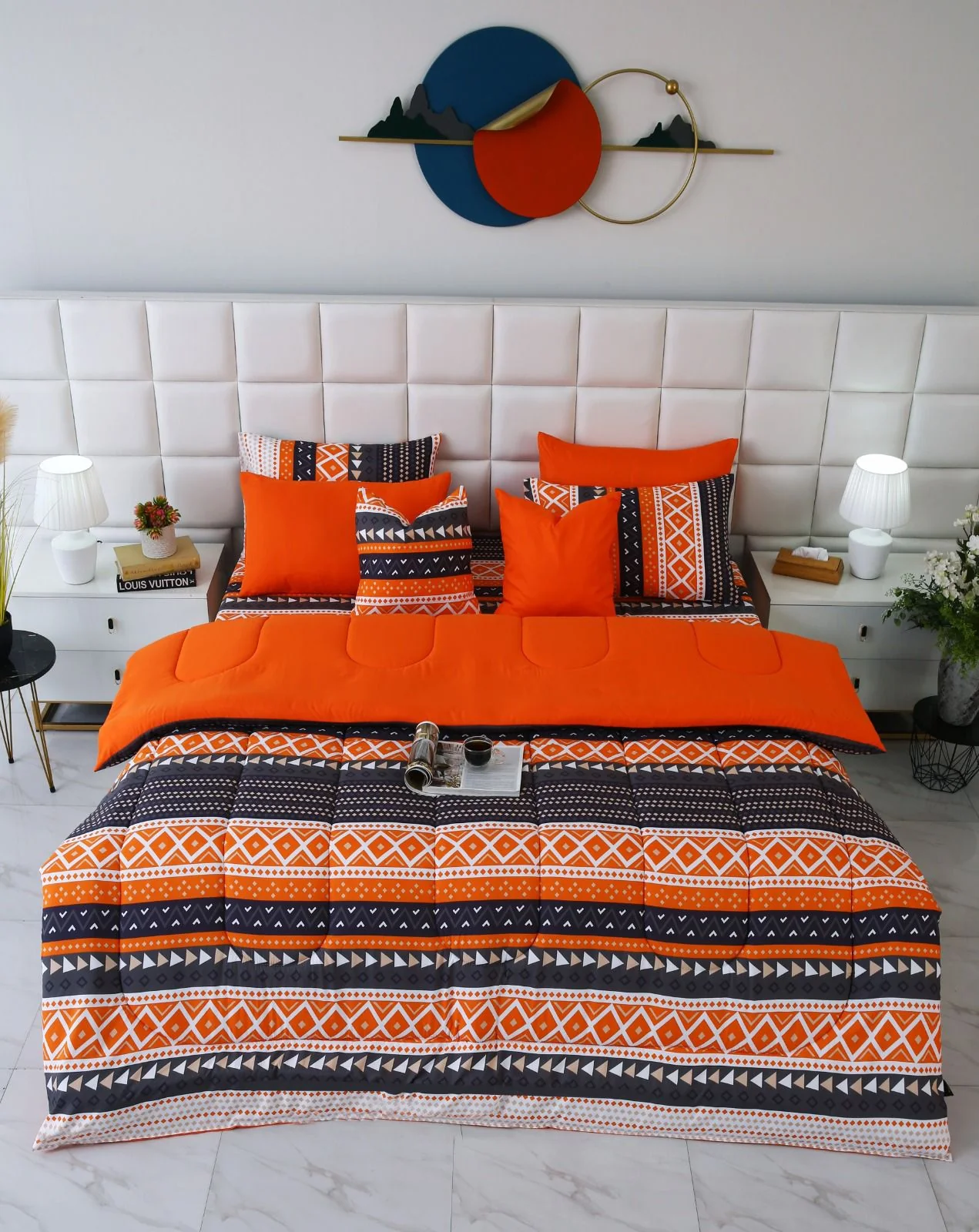 8 PCs Winter Razai Set-Mexican Style - Image 7