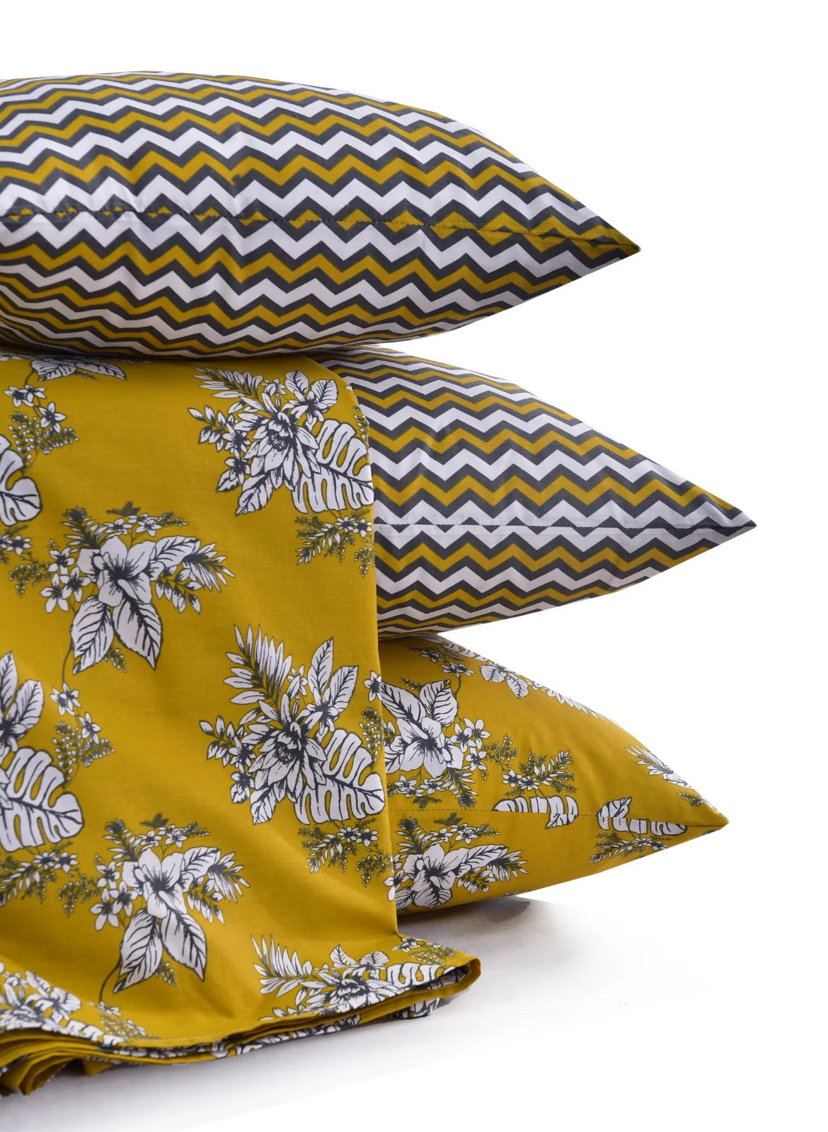 8PCs Mustard Garden Duvet Cover - Image 8