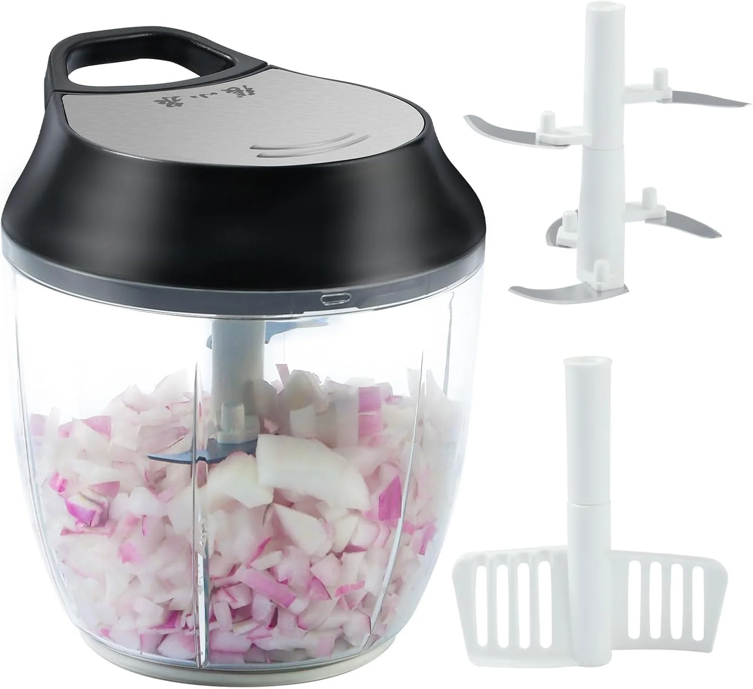 900ml 2 in 1 Manual Vegetable Chopper (SA2510-002)