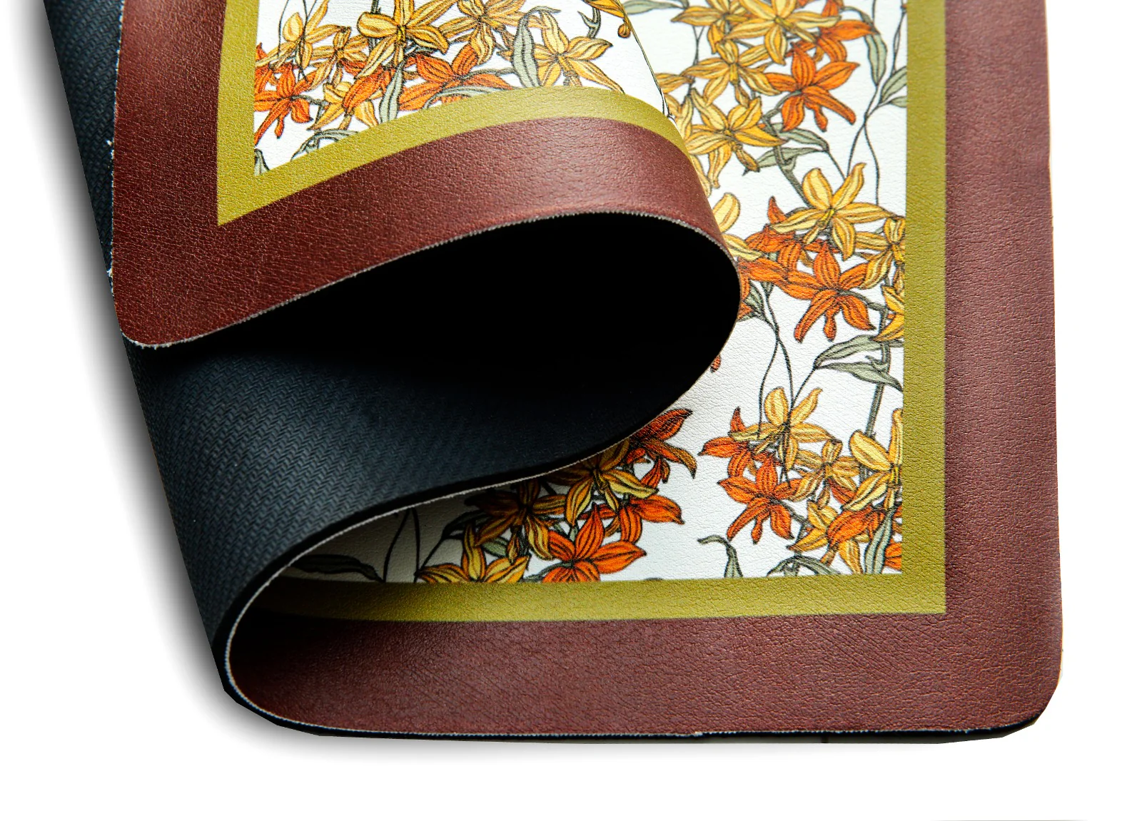 Anti Slip Dish Drying Mat-5760Ethnic Flower - Image 3