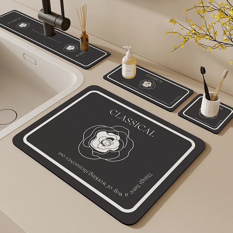 Anti Slip Dish Drying Mat-Classical - Image 2