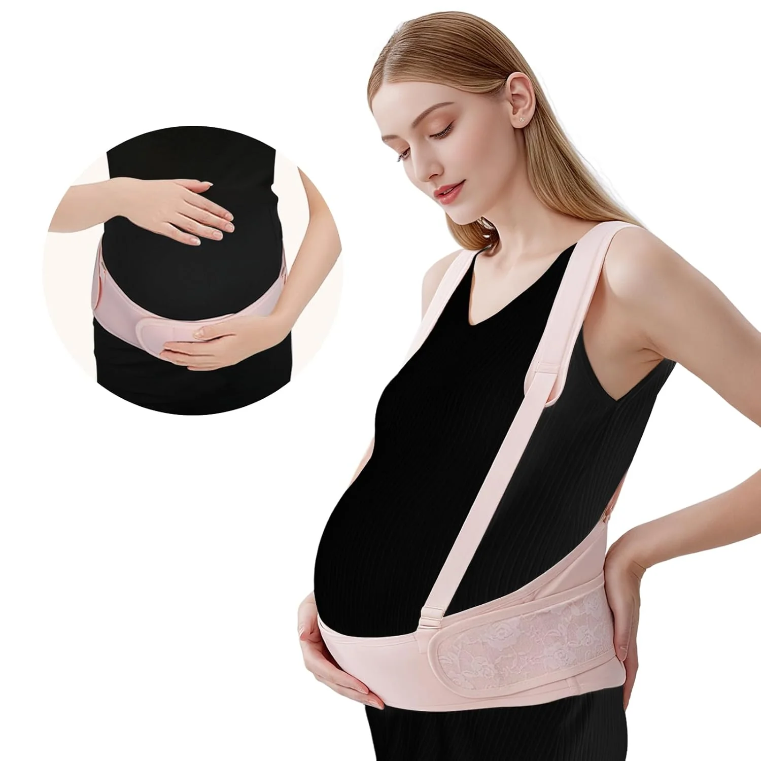 Belly Bands for Pregnant Women With Double Support-SA2411-55