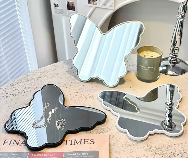 Butterfly Shaped Portable Makeup Mirror