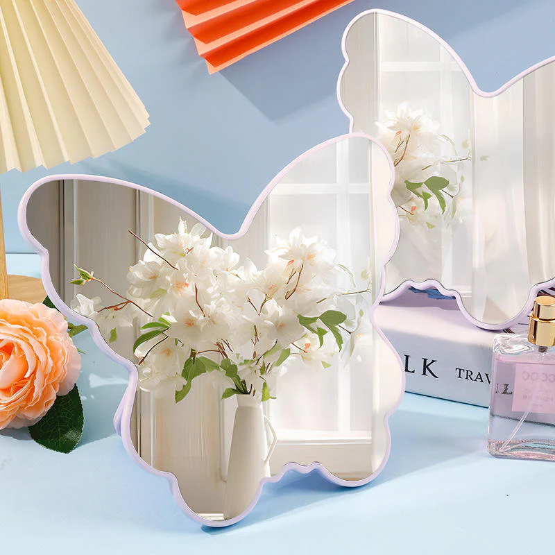 Butterfly Shaped Portable Makeup Mirror - Image 4