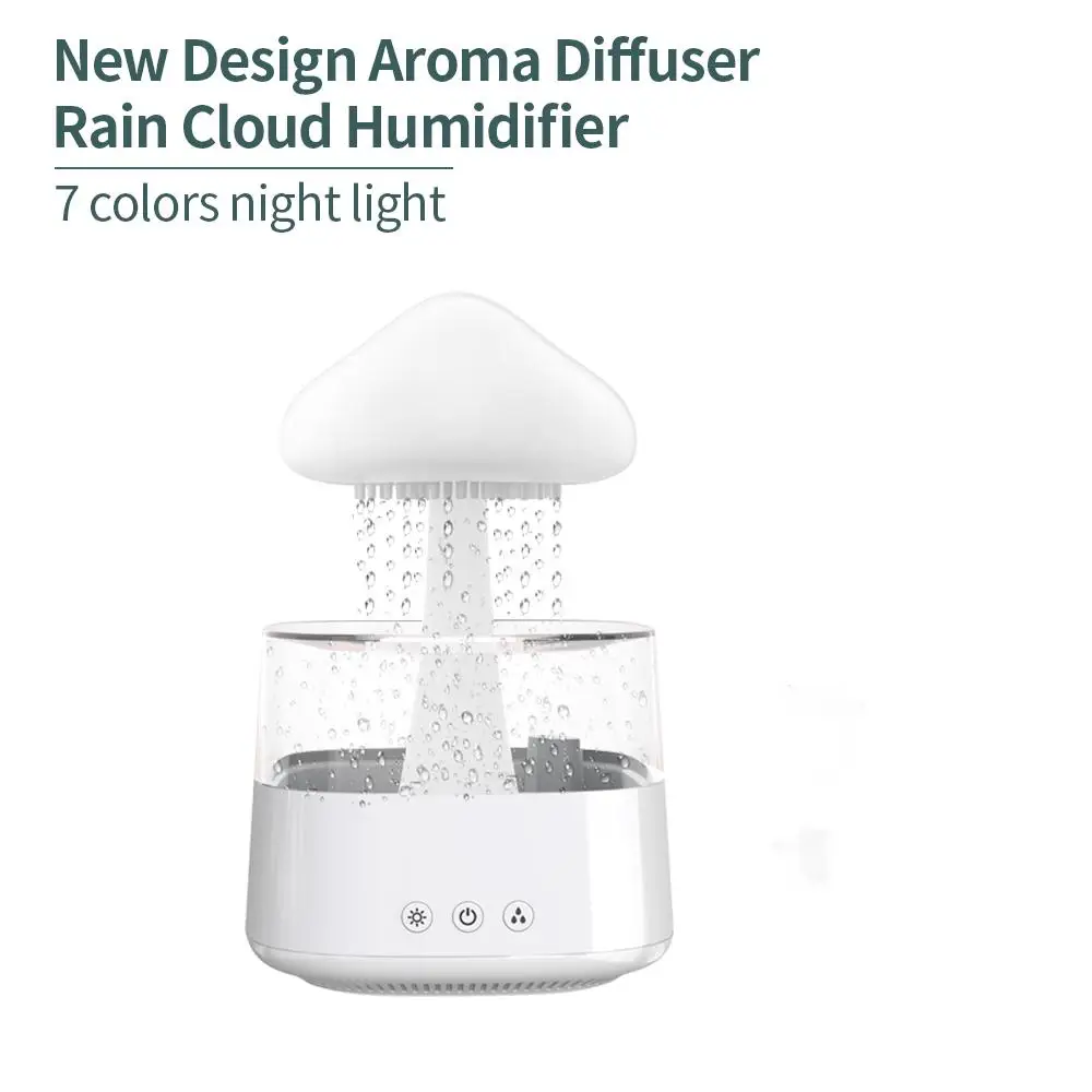 Cloud Rain Humidifier With 7 Colors Light-SA2411-62 - Image 15