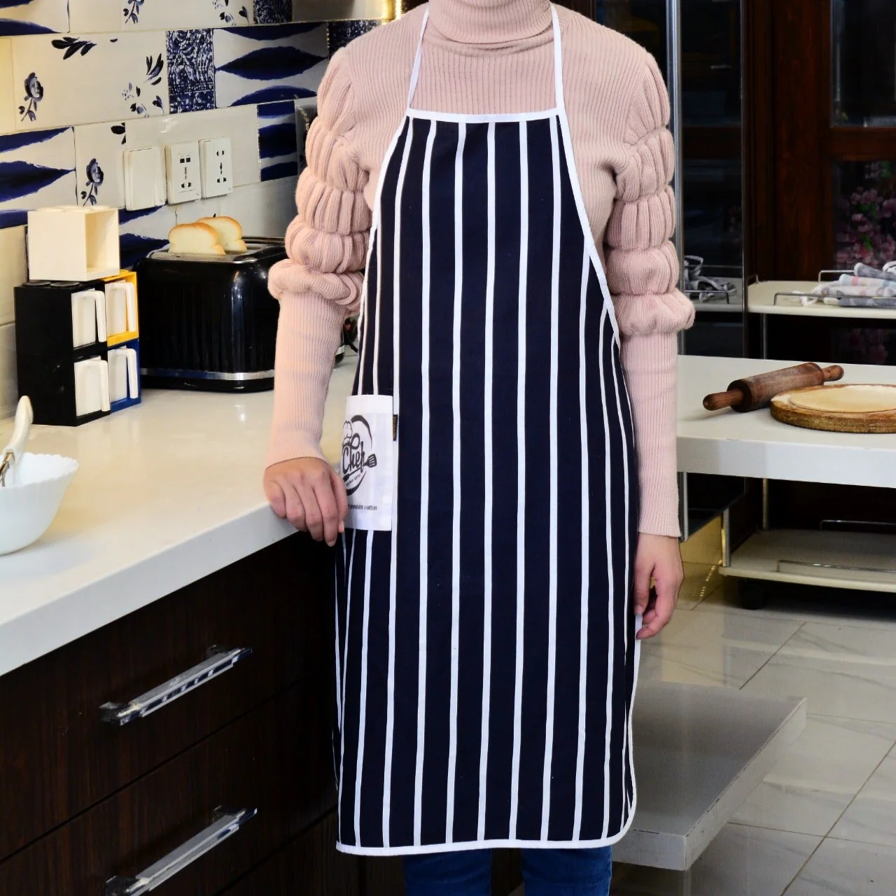 Cooking Kitchen Aprons for Women/Men-KA06 - Image 3