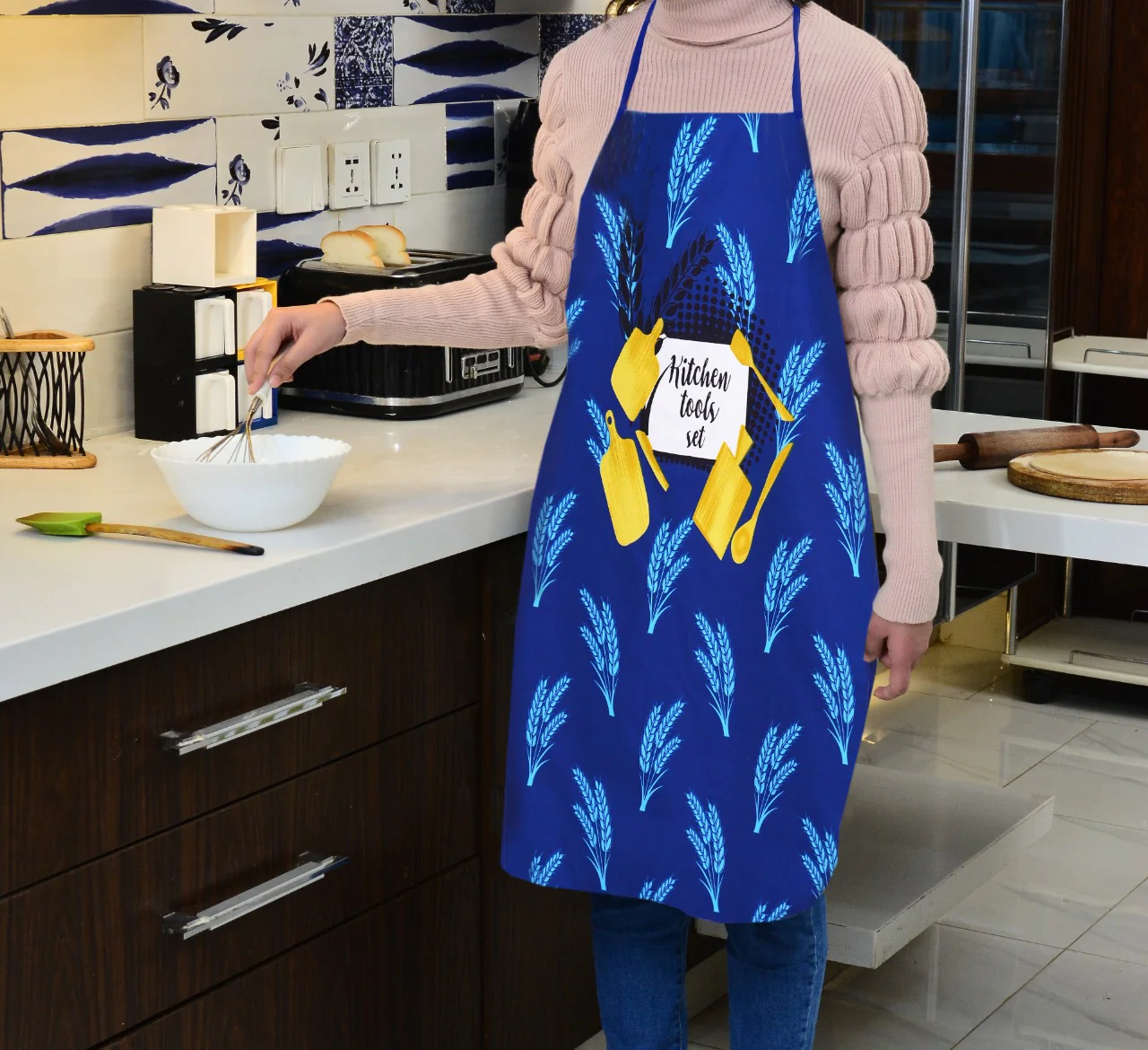Cooking Kitchen Aprons for Women/Men-KA12 - Image 2
