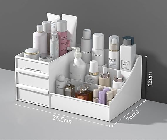 Makeup Organizer with Drawers- Pink(5012) - Image 3