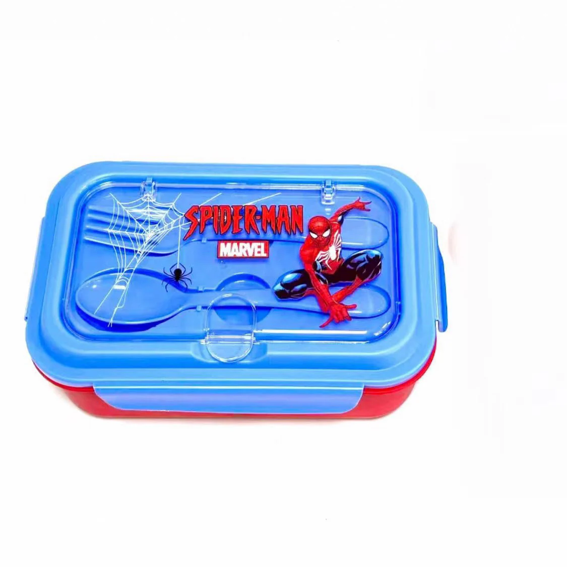 Cute Lunch Carrier with Secure 2-Point Locking Lid (SA2510-054)Spider-Man - Image 2