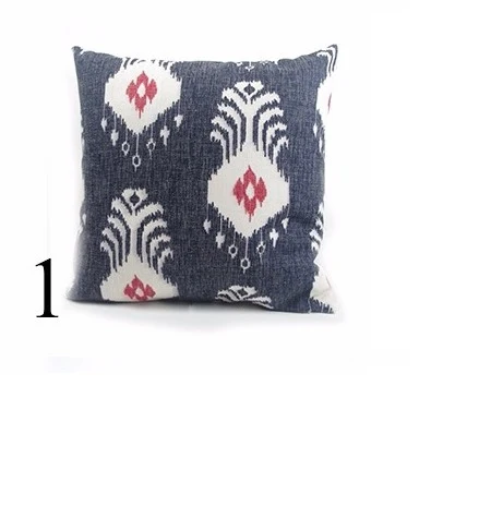 Digital Printed Cushions Assorted 5 PCs-Suzani Patterns - Image 2