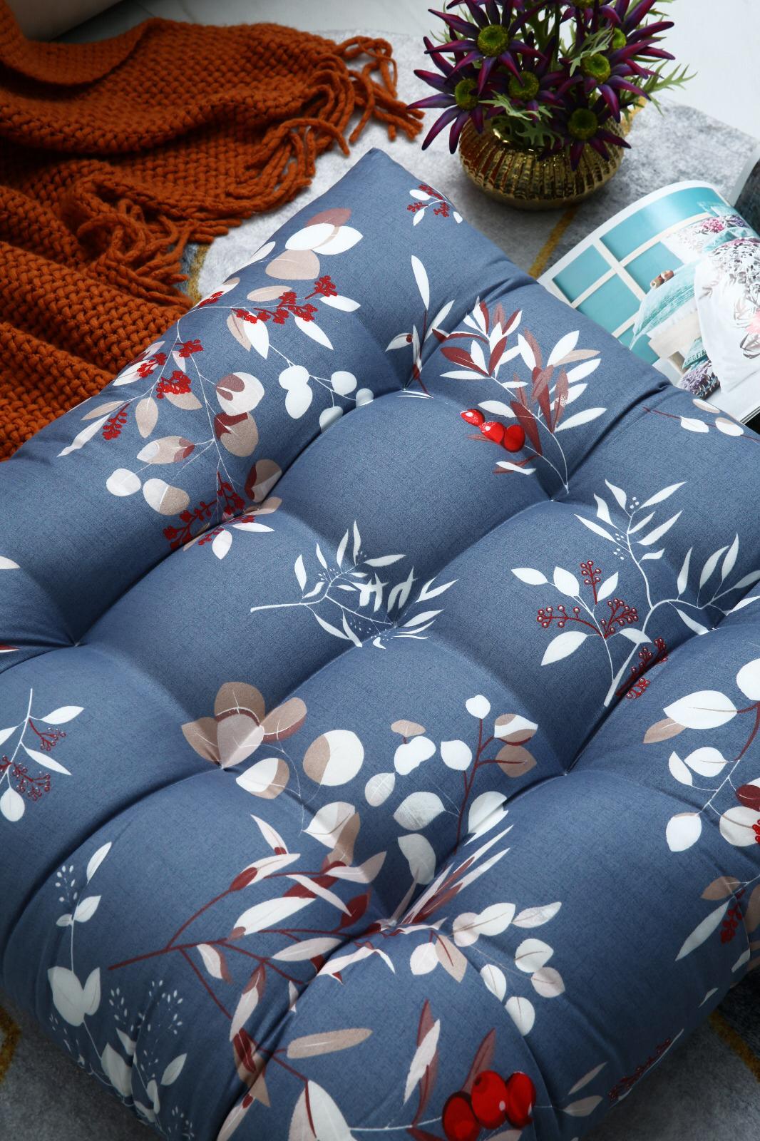 Digital Printed Square Floor Cushions-Cherries - Image 6