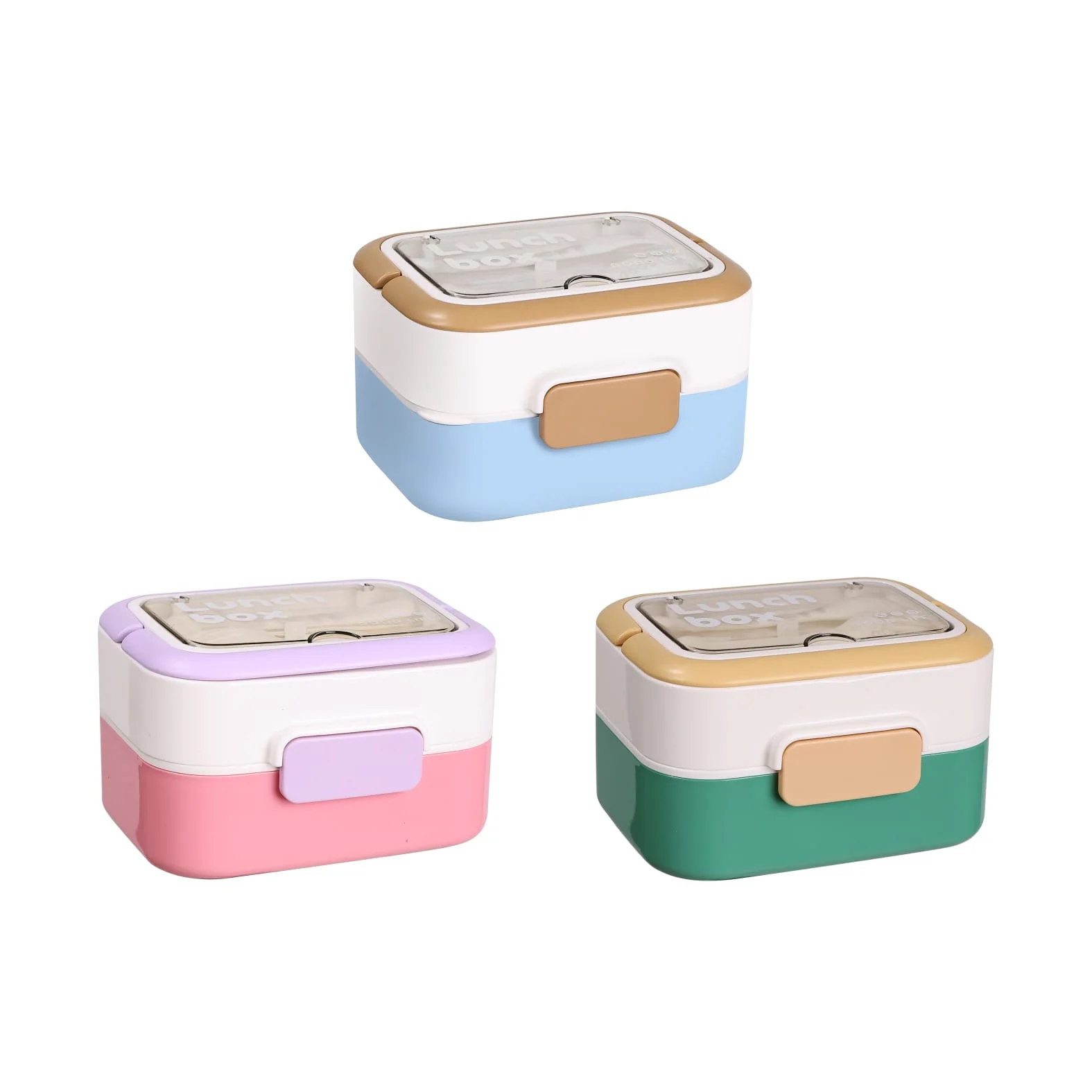 Homeatic Stainless Metal Lunchbox (SA2510-059)