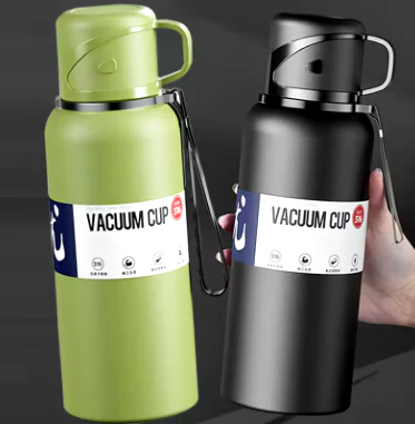 Double Wall Insulated Thermos(SA2408-164)-Green - Image 2