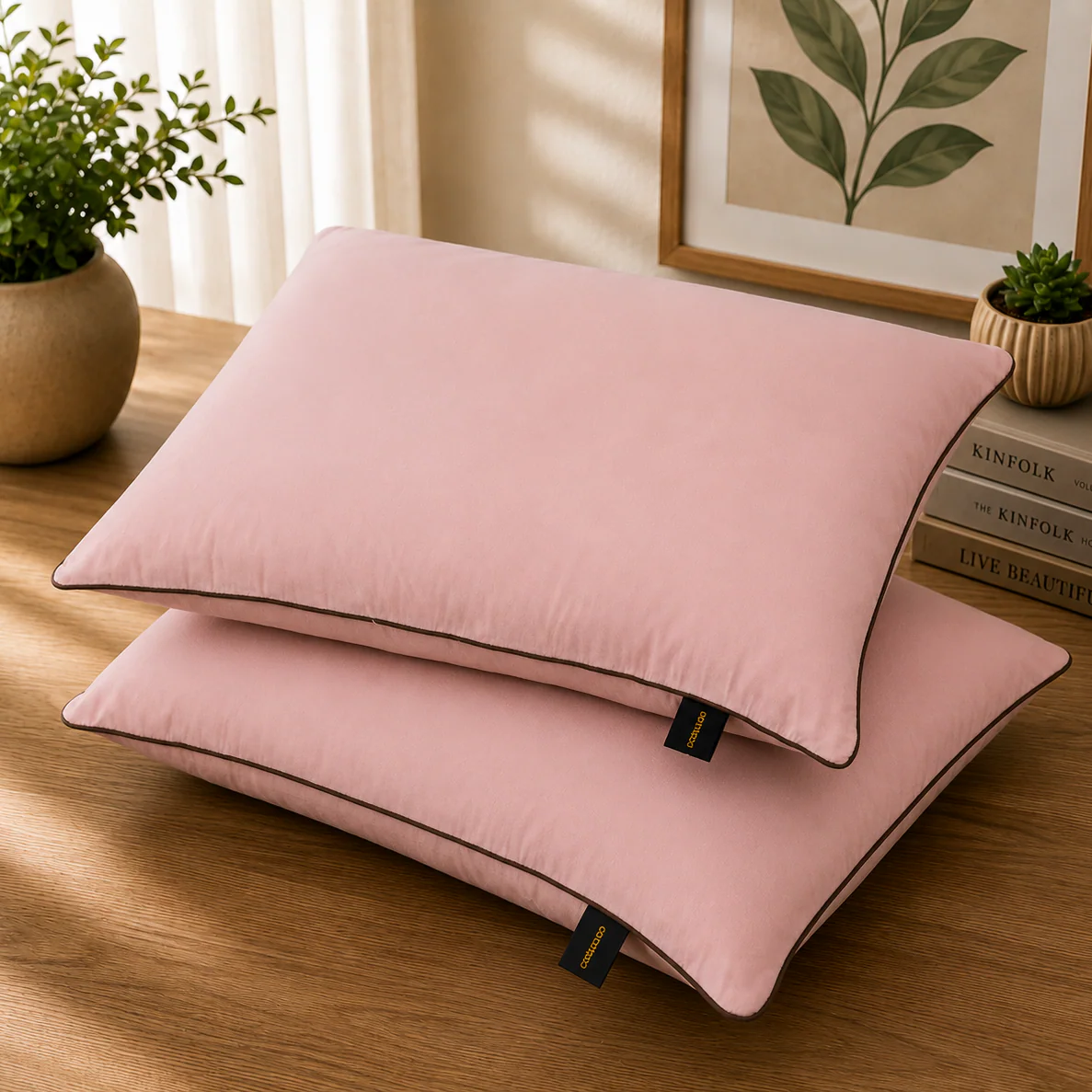 Dyed Pillow Covers Pack of 2- PC0047