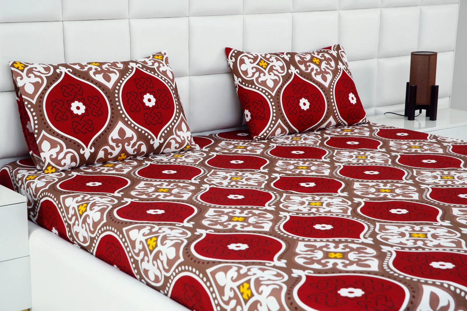 Fitted Bed Sheet-Brown Crowns - Image 6