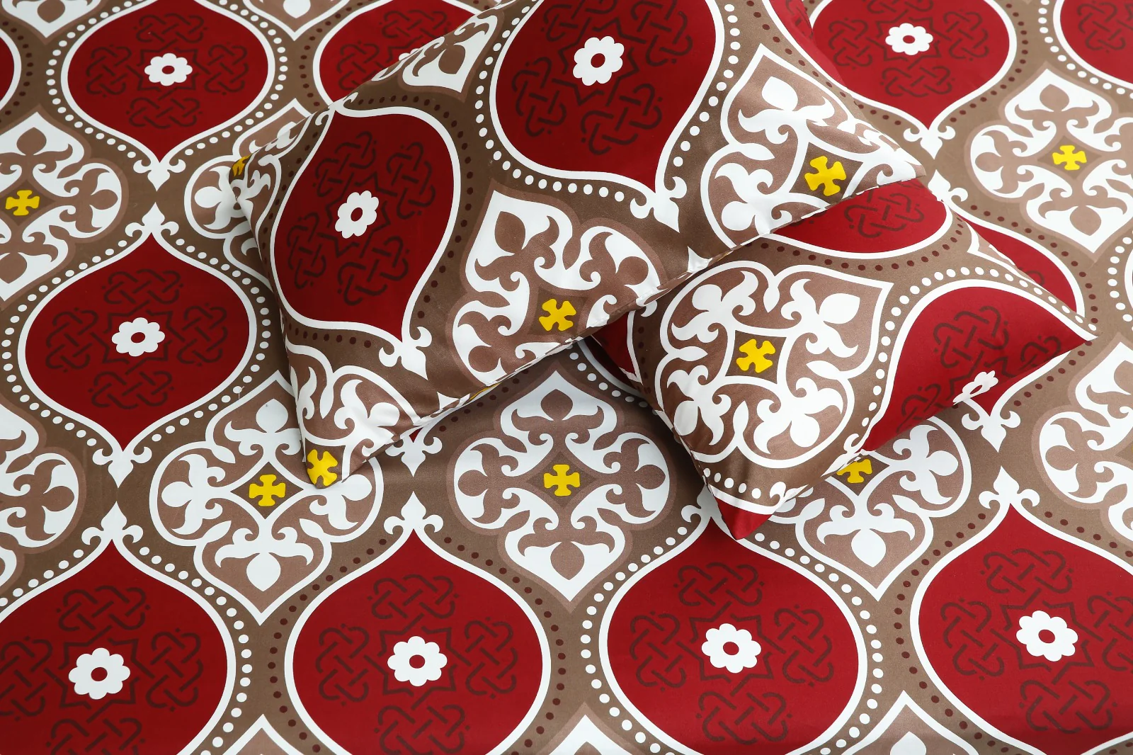 Fitted Bed Sheet-Brown Crowns - Image 7