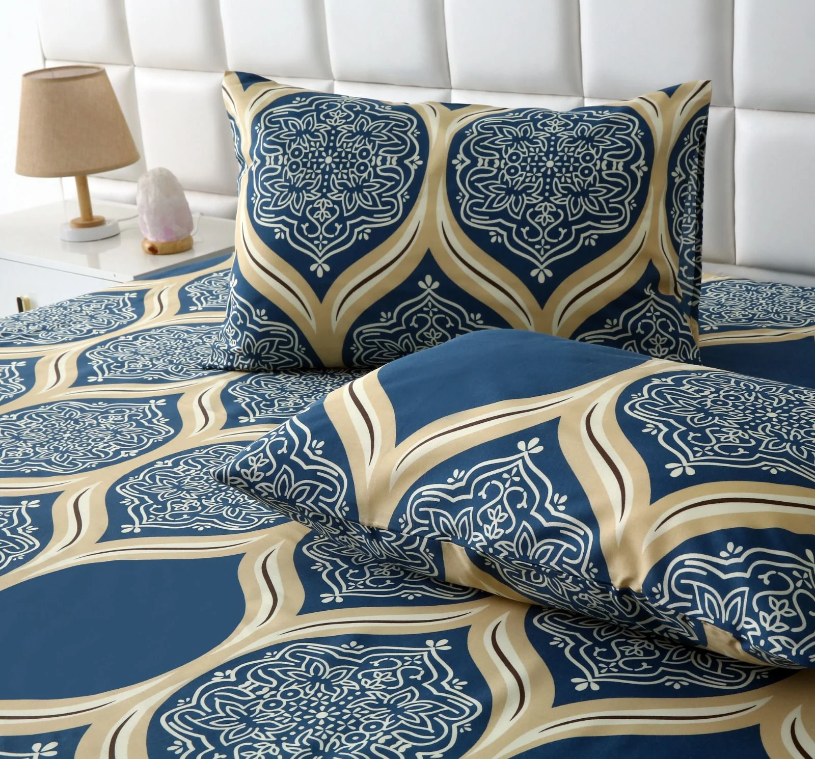 Fitted Bed Sheet-Damask Pattern - Image 7