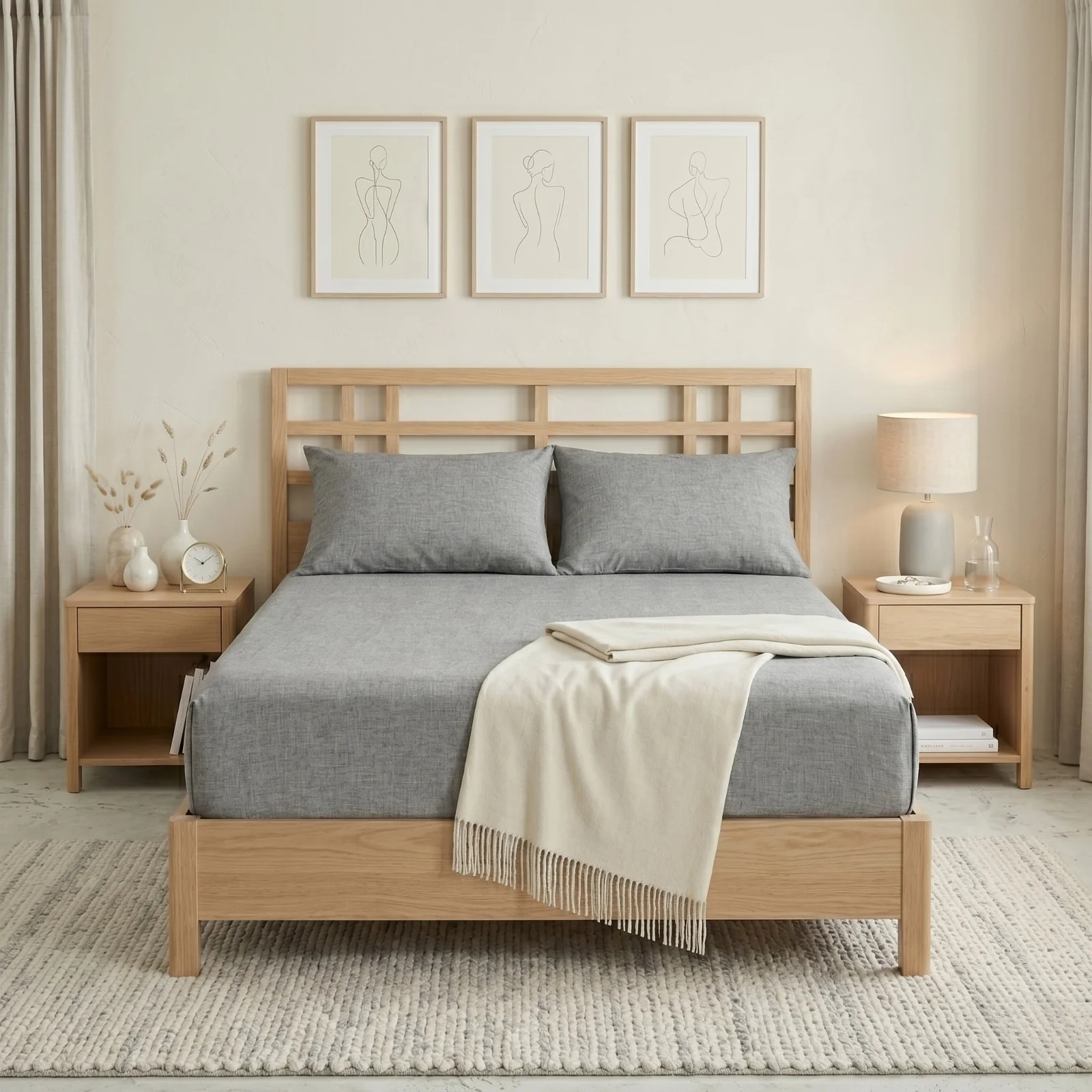 Fitted Bed Sheet- FT001 - Image 4