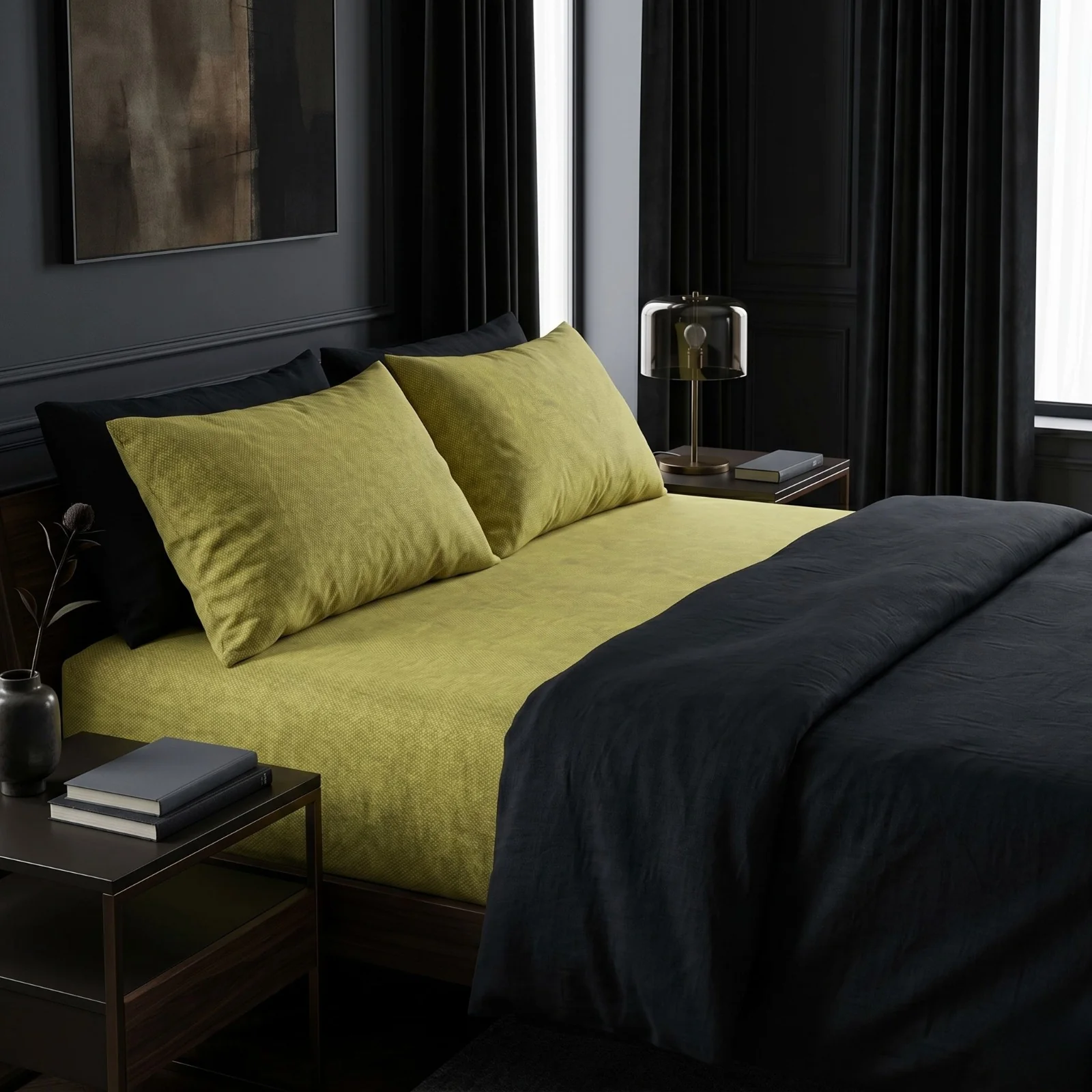 Fitted Bed Sheet-FT0010 - Image 3