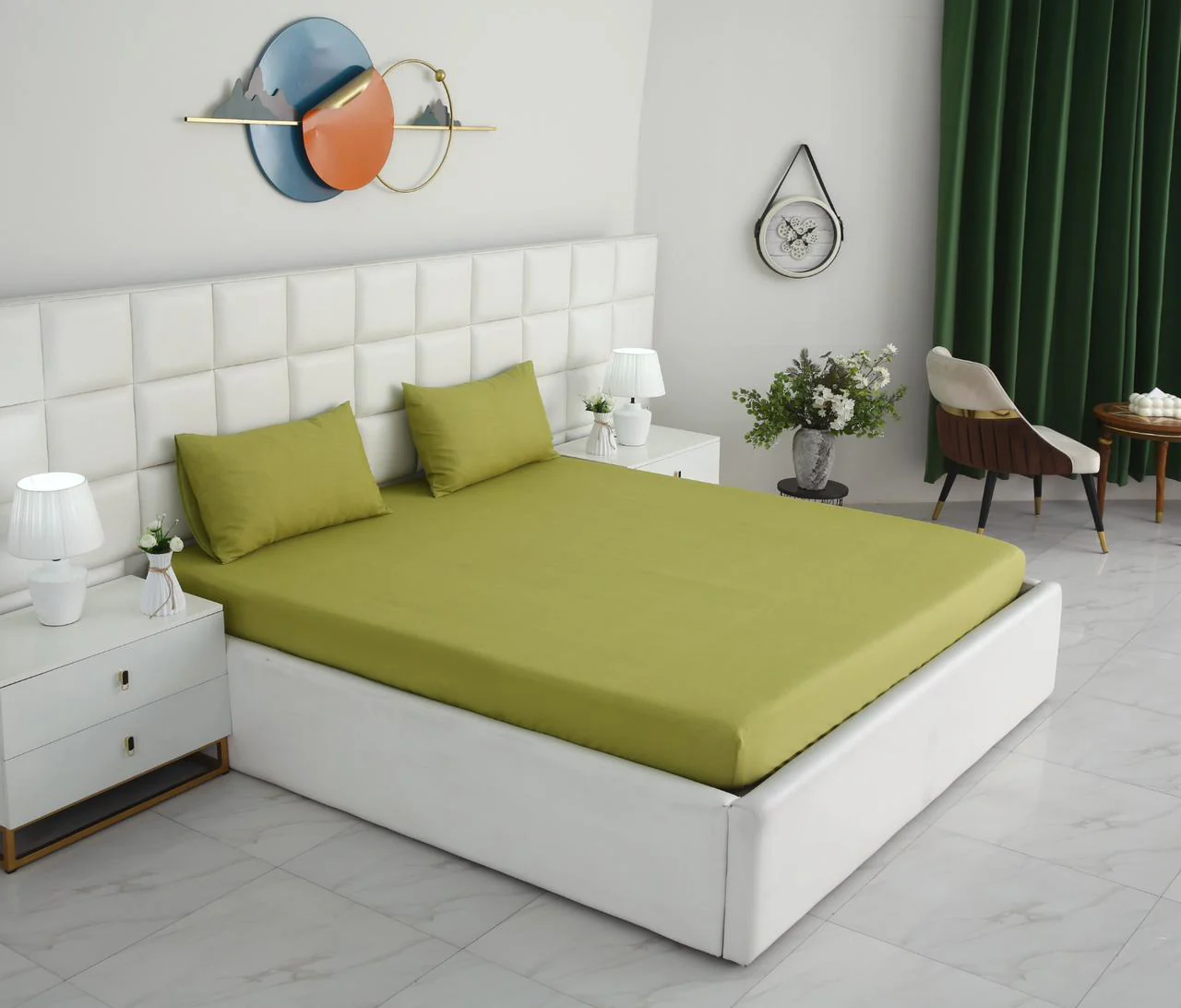 Fitted Bed Sheet-FT0017 - Image 10