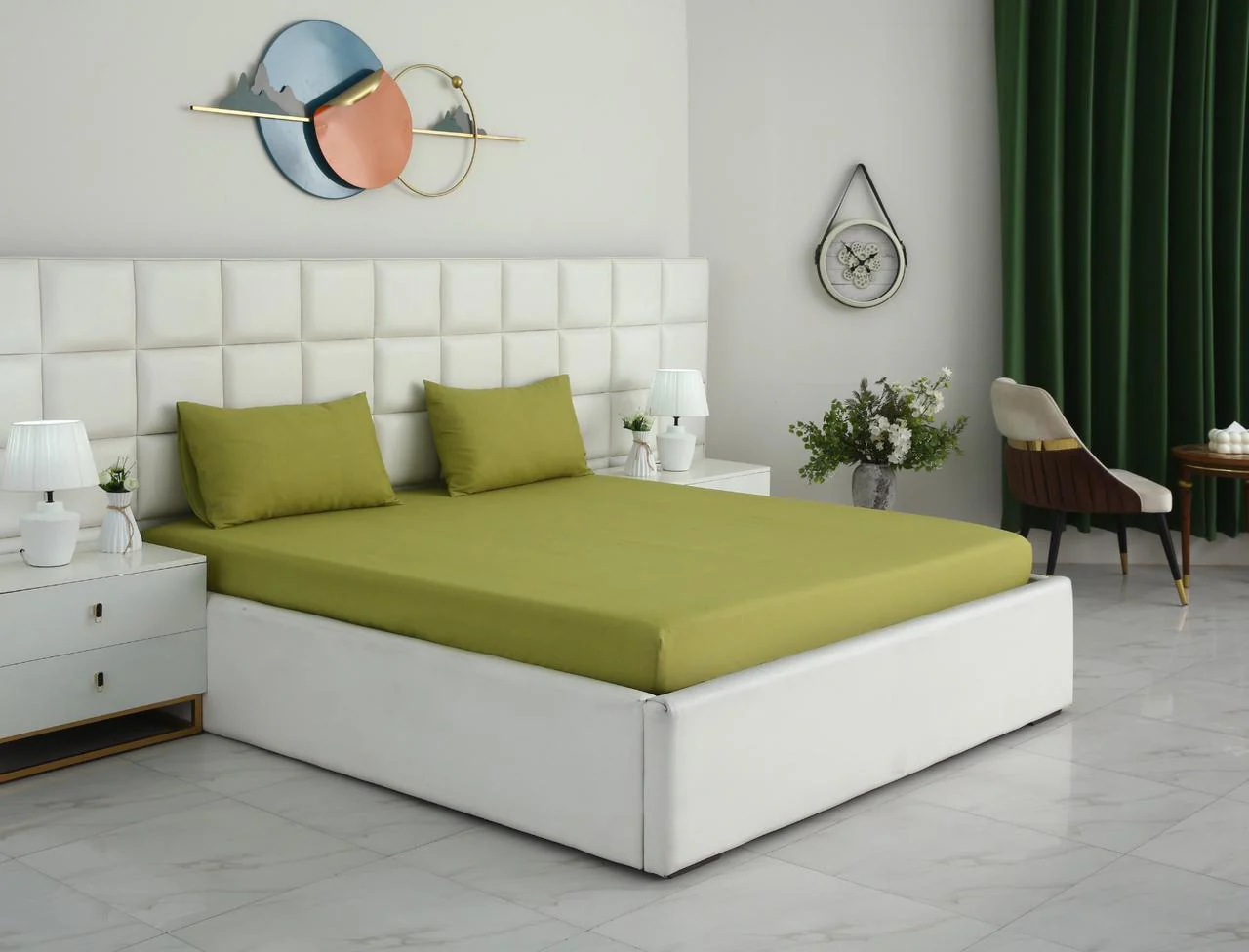 Fitted Bed Sheet-FT0017 - Image 3