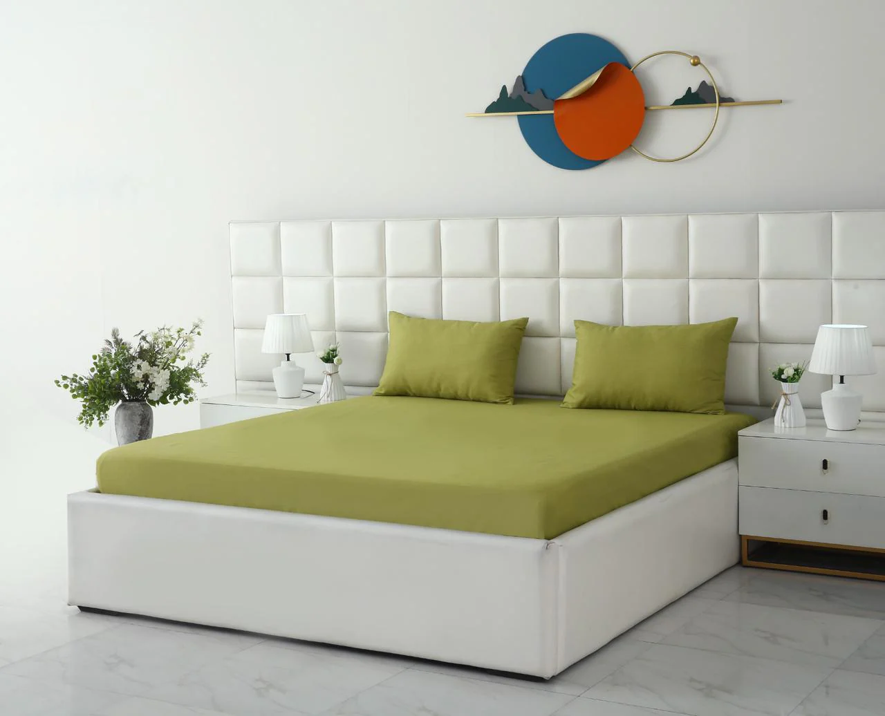 Fitted Bed Sheet-FT0017 - Image 5
