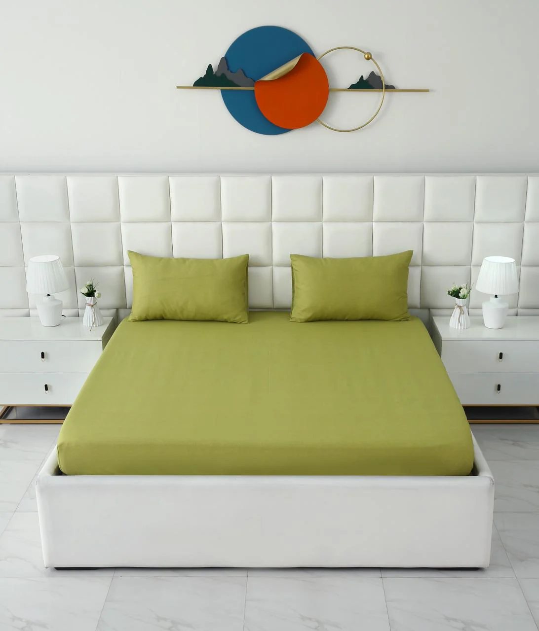 Fitted Bed Sheet-FT0017 - Image 6