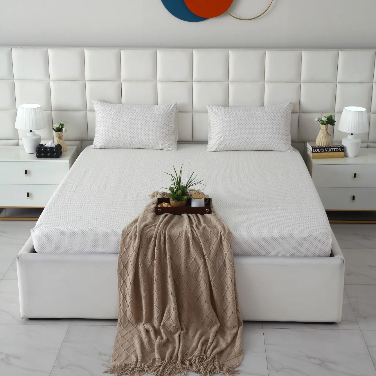 Fitted Bed Sheet- FT0029