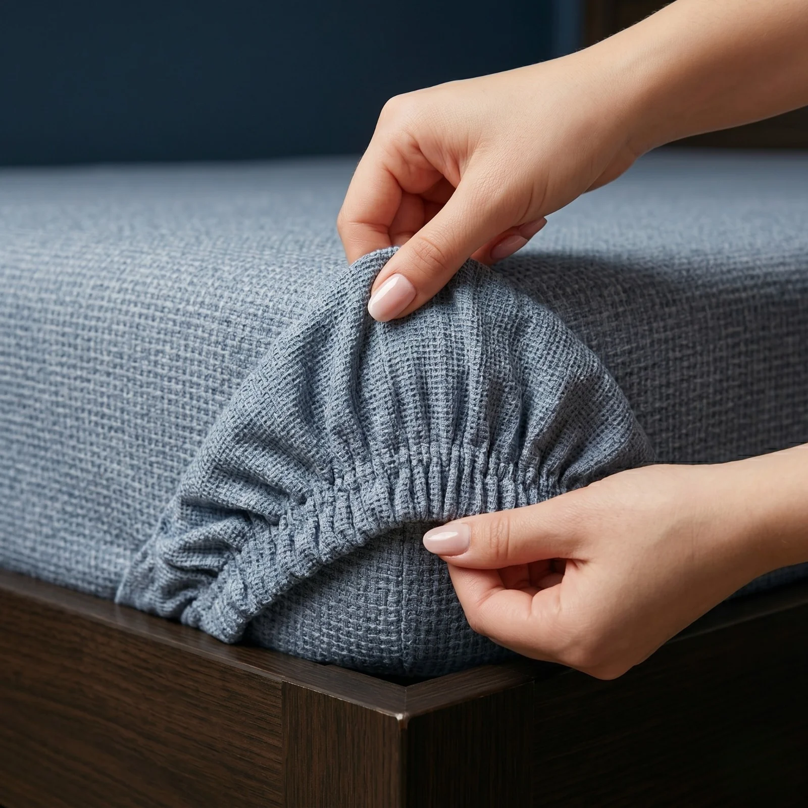Fitted Bed Sheet- FT003
