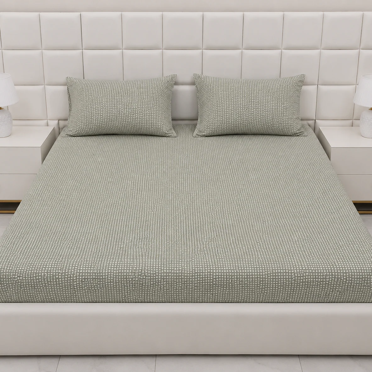 Fitted Bed Sheet- FT0032