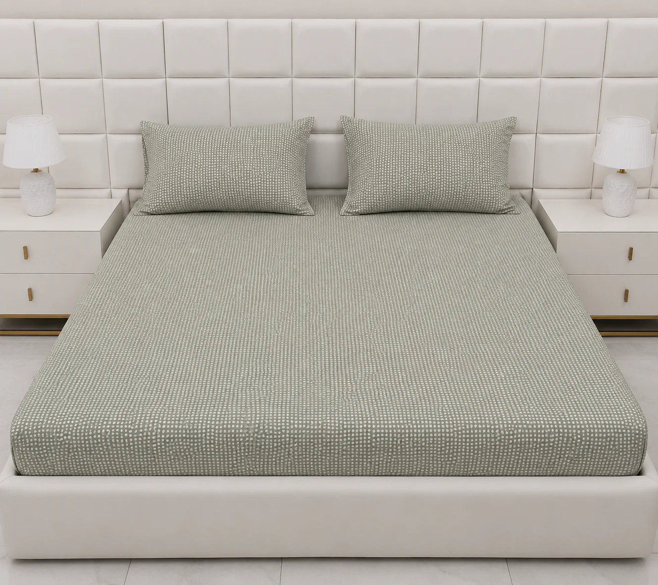 Fitted Bed Sheet- FT0032 - Image 2