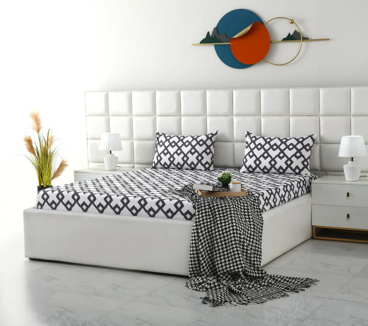 Fitted Bed Sheet- FT0036 - Image 3