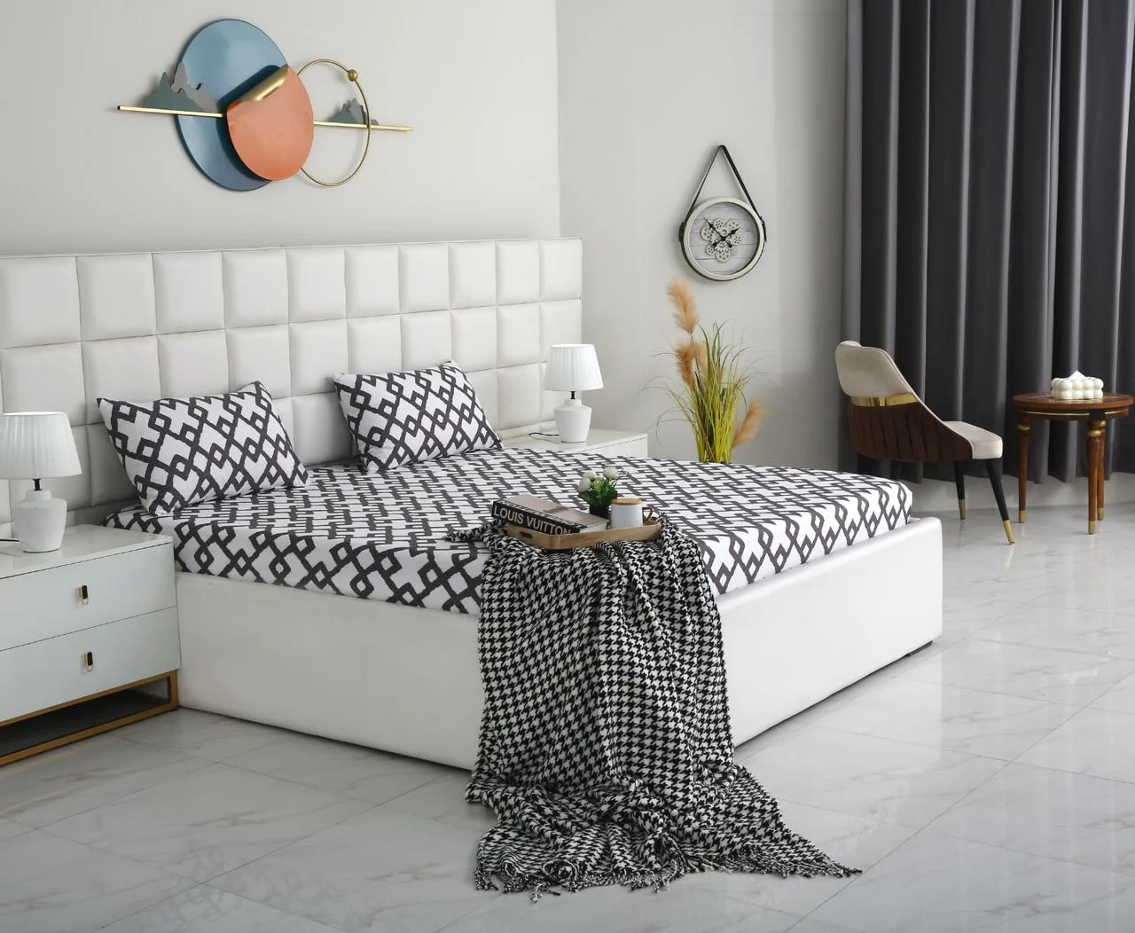 Fitted Bed Sheet- FT0036 - Image 6