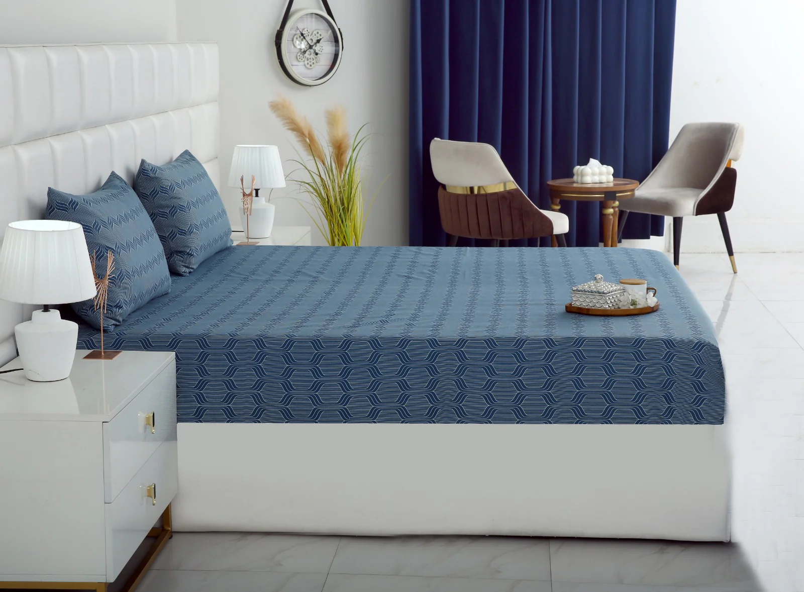 Fitted Bed Sheet- FT0039 - Image 2