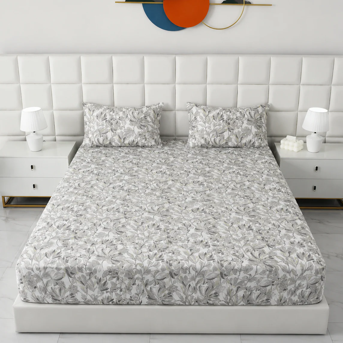 Fitted Bed Sheet- FT0041