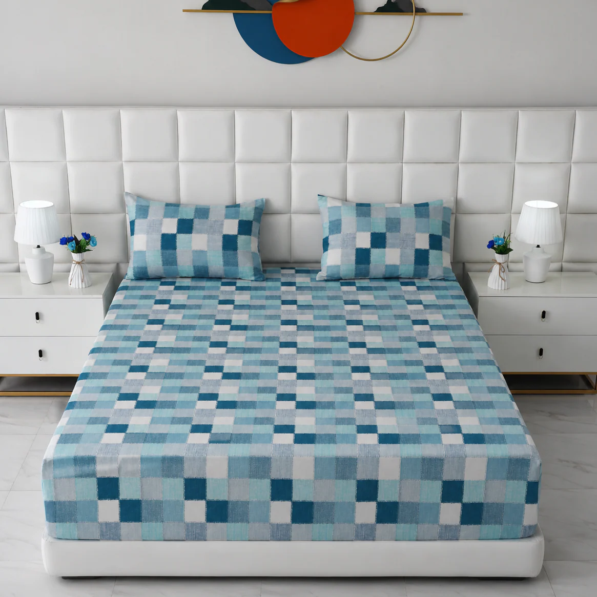 Fitted Bed Sheet- FT0043