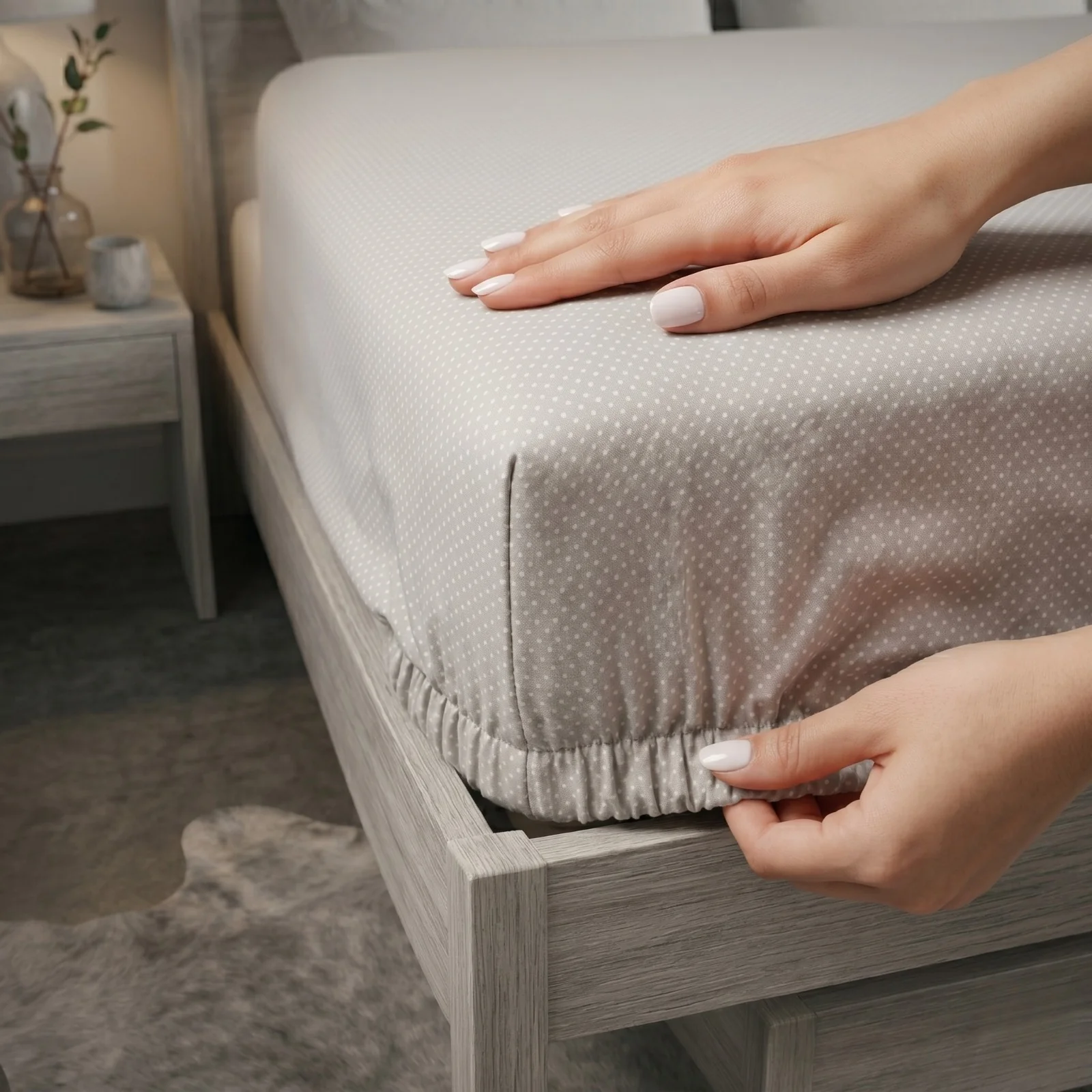 Fitted Bed Sheet- FT005