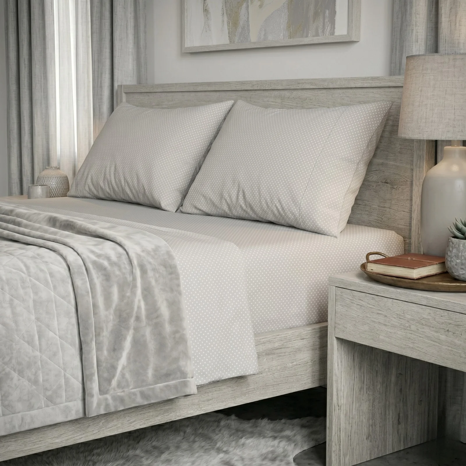 Fitted Bed Sheet- FT005 - Image 3