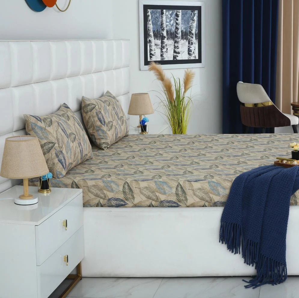 Fitted Bed Sheet-Garden Bench