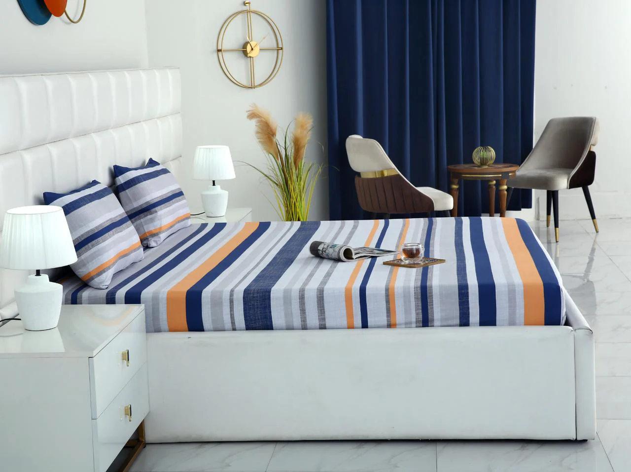 Fitted Bed Sheet-Multi Bands - Image 3